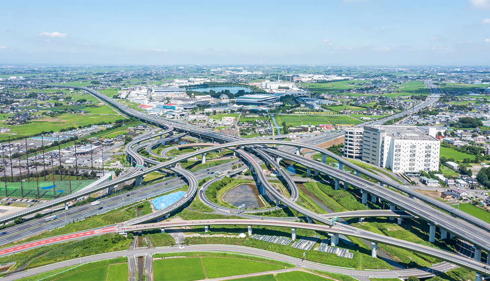 幅広いエリアに対応可能